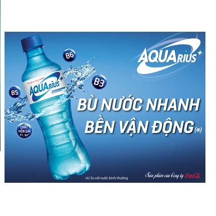 Nước Uống Thể Thao Aquarius 390ml