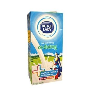Sữa Tiệt Trùng Cô Gái Hà Lan Có Đường 180ml