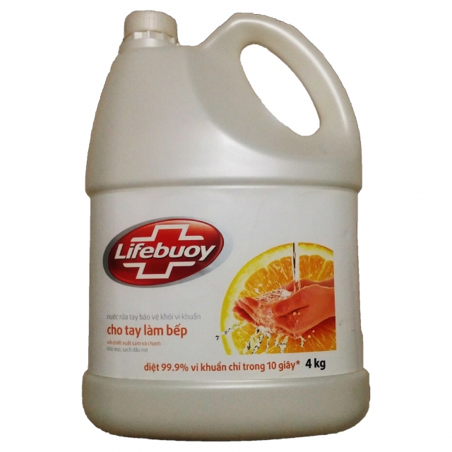 Nước rửa tay Lifebuoy cho tay làm bếp 4Kg Nước rửa tay Lifebuoy cho tay làm bếp 4Kg