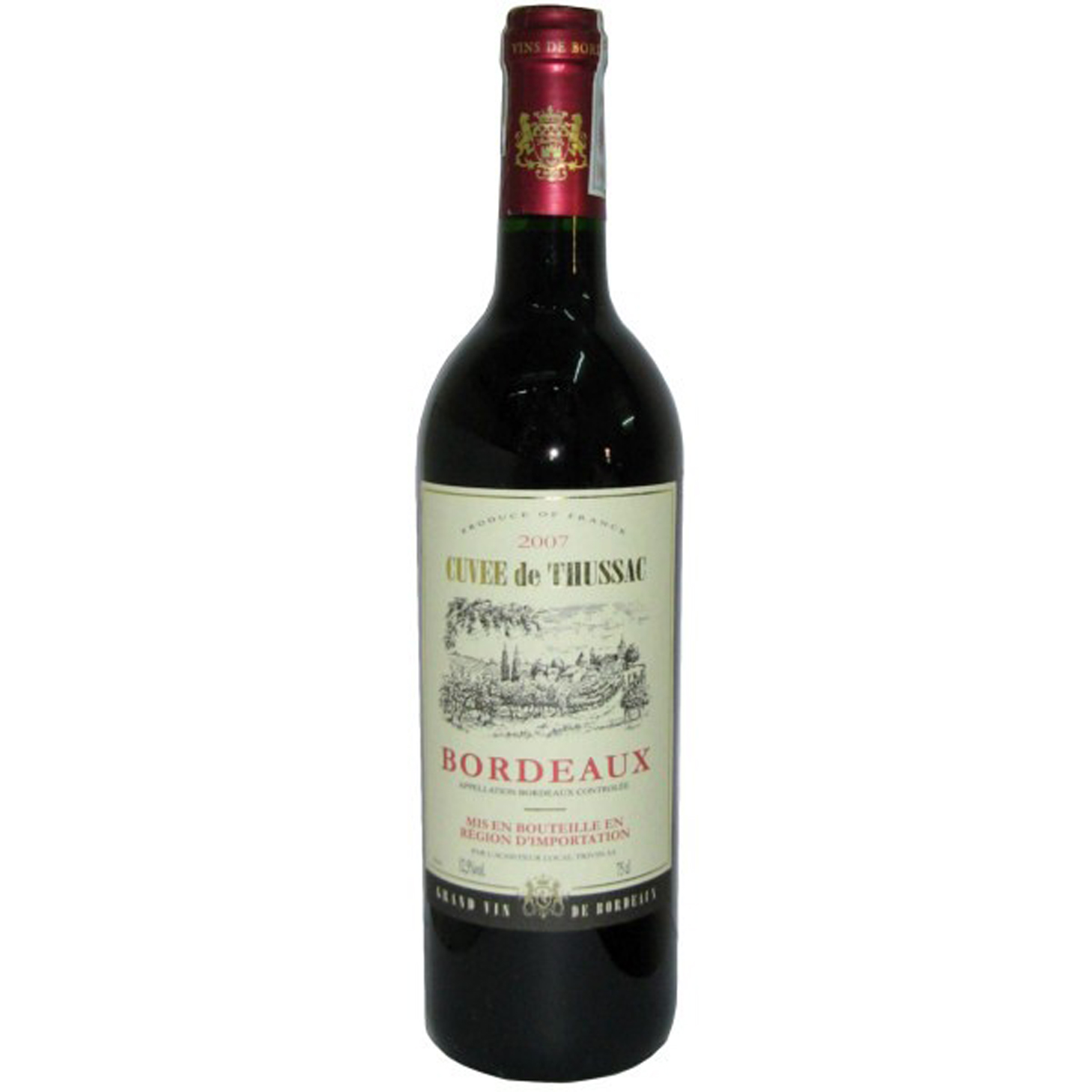 Rượu vang Bordeaux Cuvée de Thussac